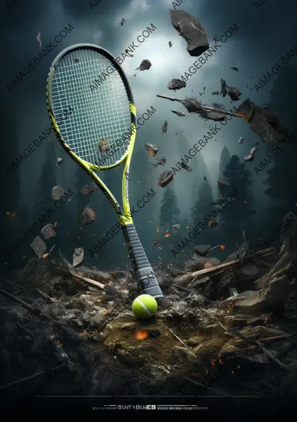 Elegant Tennis Tournament with a Stylish Theme