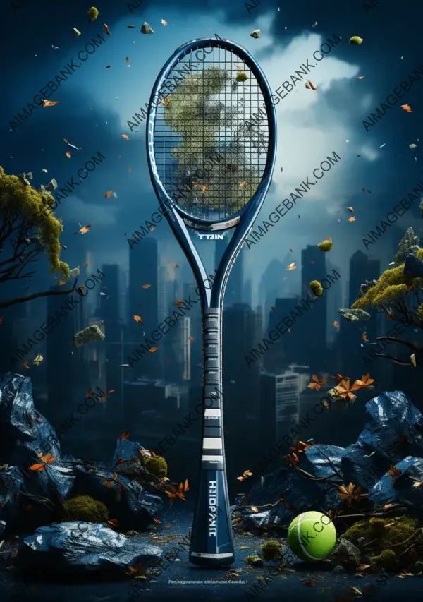 Elegant Flyer for Grand Tennis Championship