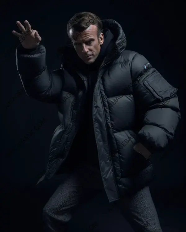 Balenciaga Puffy Jacket: Macron&#8217;s Drill Rap Fashion