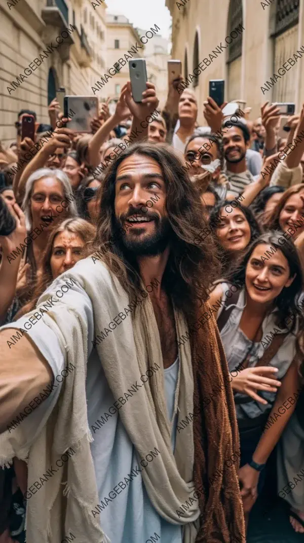 Fans&#8217; Selfie with Jesus of Nazareth: A Priceless Capture