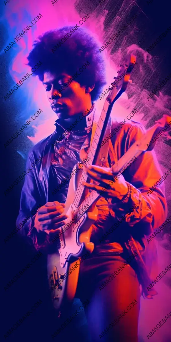 Jimi Hendrix in Purple Haze: A Low Camera Angle Experience