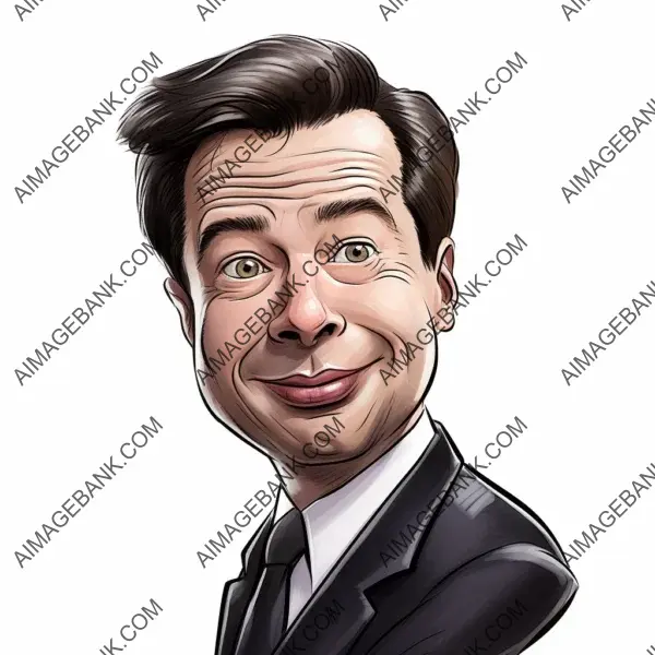 Jimmy Fallon: Playful and Expressive Cartoon Artworks