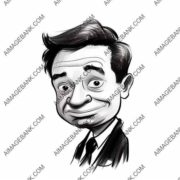 Jimmy Fallon: Whimsical Cartoon Caricature Creations by Street Artist