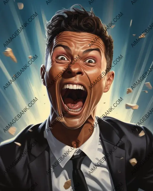 Cristiano Ronaldo: Playful and Captivating Caricatures