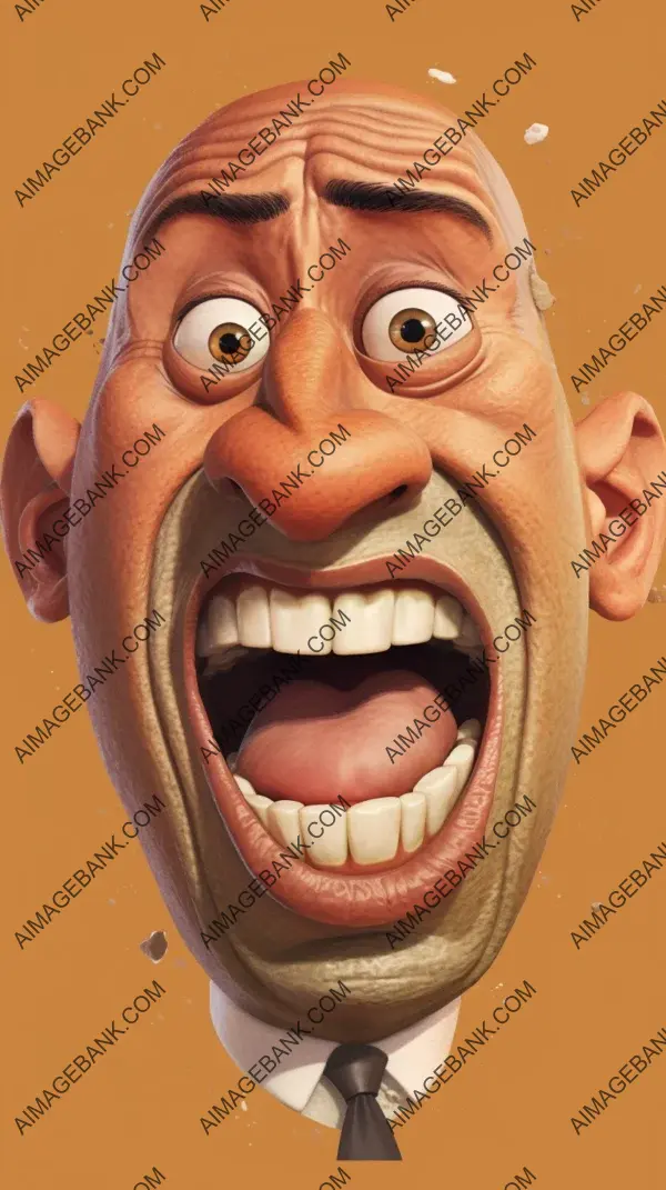 Dwayne Johnson &#8220;The Rock&#8221;: Exaggerated and Captivating Caricatures