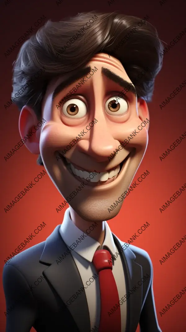 Justin Trudeau: Bold and Colorful Caricatures