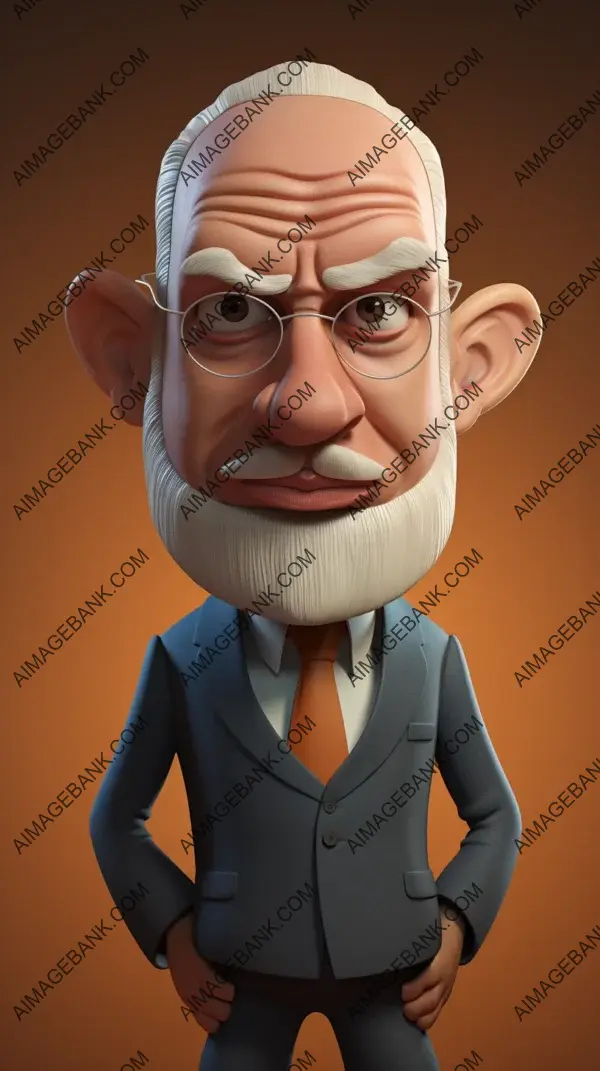 Narendra Modi: Rough-Edged and Expressive Caricatures