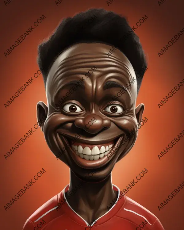 Sadio Man? Caricature: A Mad Magazine Style