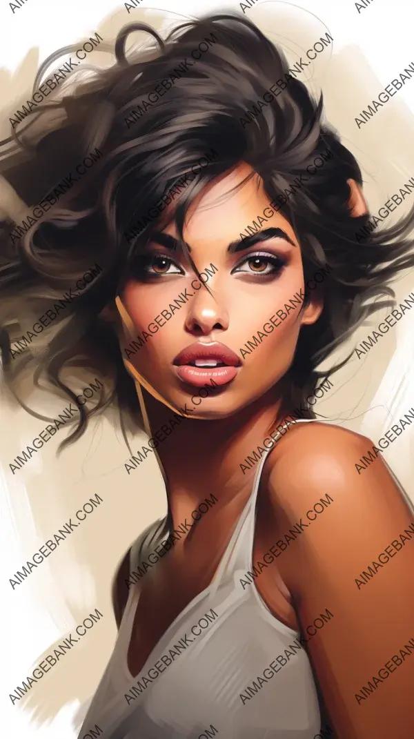 Priyanka Chopra: Bold and Dramatic Exaggerated Portraits