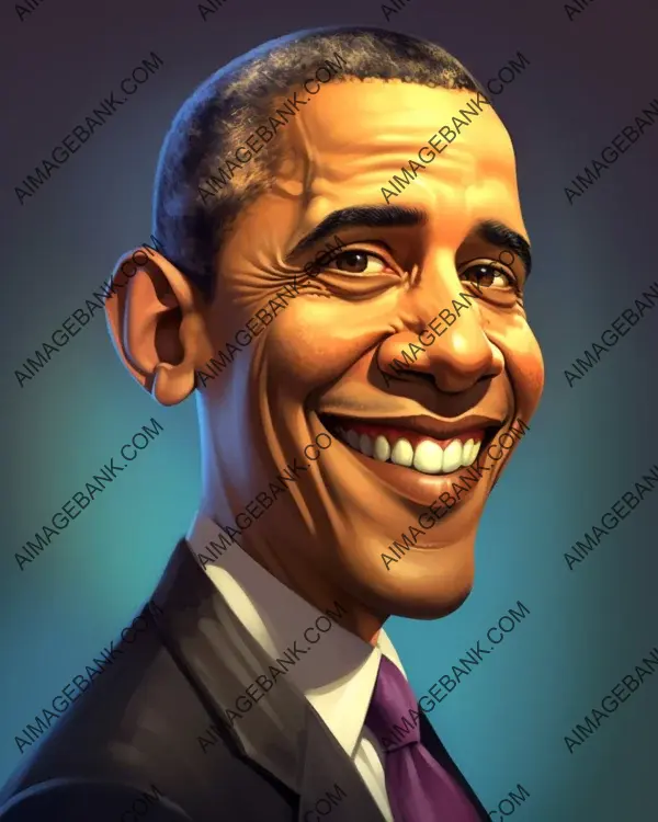 Barack Obama: Vibrant and Expressive Caricatures Revealed