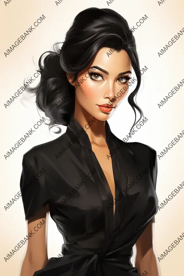 Kim Kardashian Caricature: Unleashing Creativity through Art