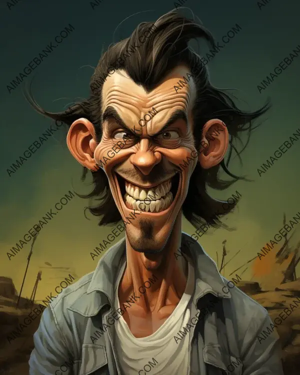 Gareth Bale: Technicolor Caricature Masterpiece