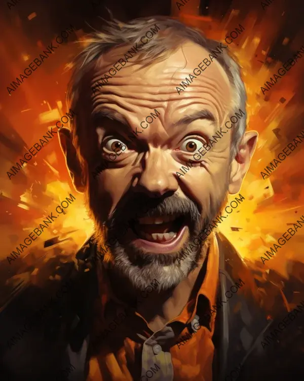 Graham Norton: Digital Artistic Caricature Magic