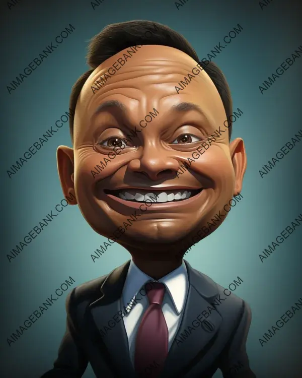 Caricature Digital Art Techniques for Andrzej Duda