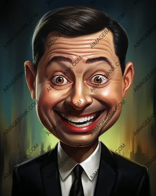 Jimmy Kimmel: Digital Artistic Caricature Magic