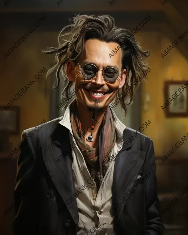 Johnny Depp: Mad Magaz Caricature Style