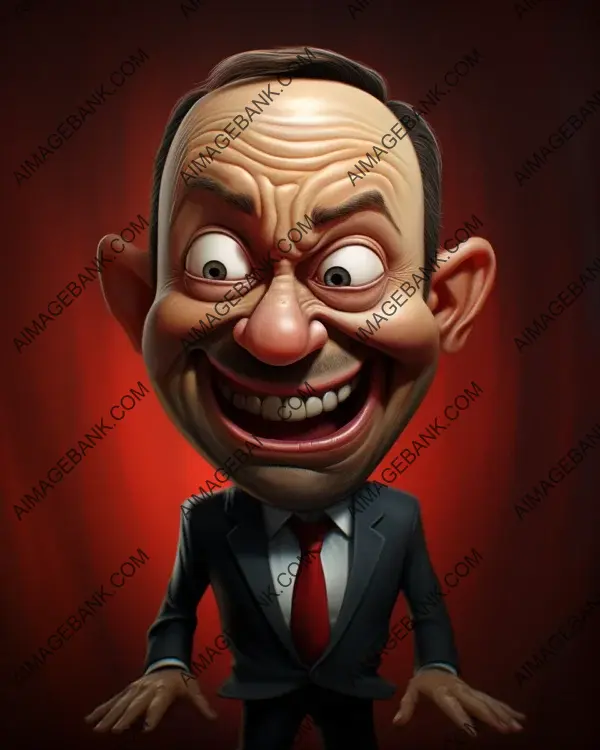 Mastering Digital Art Techniques: Andrzej Duda Caricature