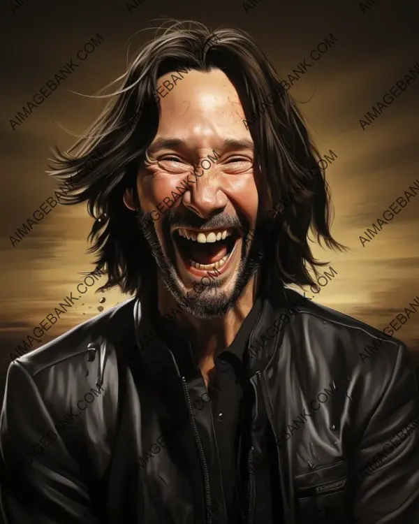 Keanu Reeves: The Mad Maga Caricature Makeover