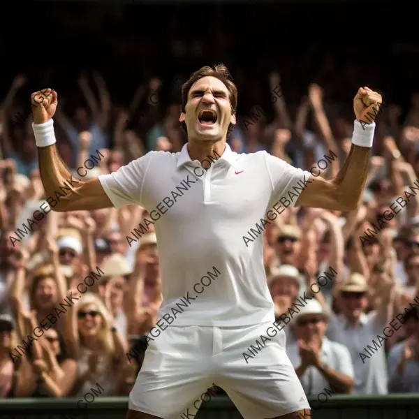 Captivating Moments: Roger Federer&#8217;s Wimbledon Rejoice in Real Photos