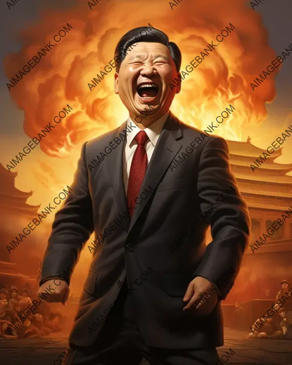 Xi Jinping&#8217;s Political Influence Brought to Life with Caricature and Digital Art