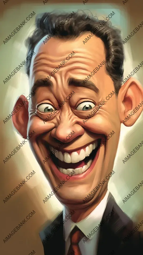 Caricatures of Tom: Quick Boardwalk Fun with Over-Exaggeration