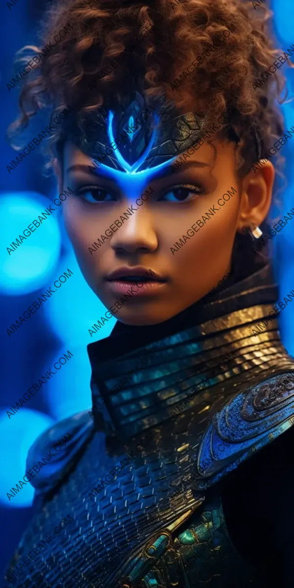 High Dynamic Range Photography: Zendaya Dune as a Captivating Character