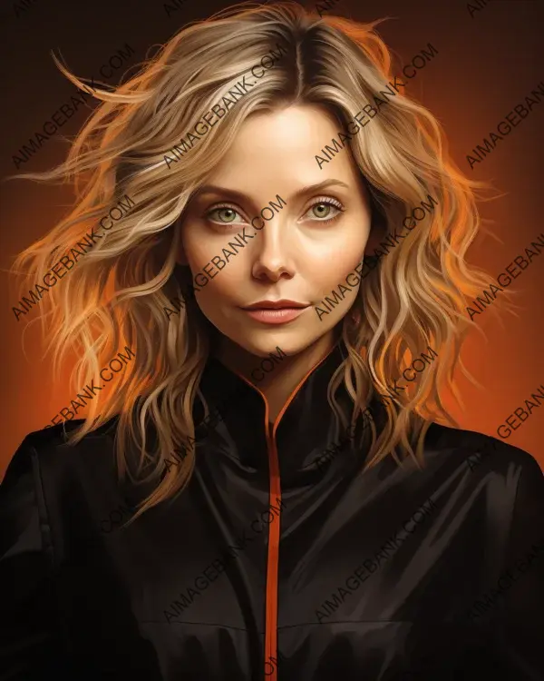 Michelle Pfeiffer&#8217;s Vibrant Caricature: Embracing Digital Artistry