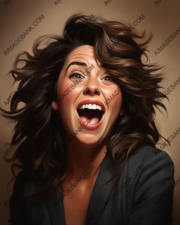 Monica Lewinsky&#8217;s Vibrant Caricature: Featured in Digital Art