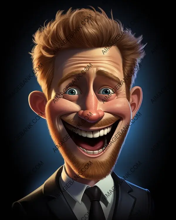 Prince Harry&#8217;s Vibrant Caricature: Marvels of Digital Art