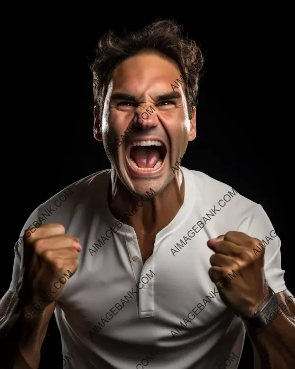 Roger Federer: A Vibrant Caricature Journey