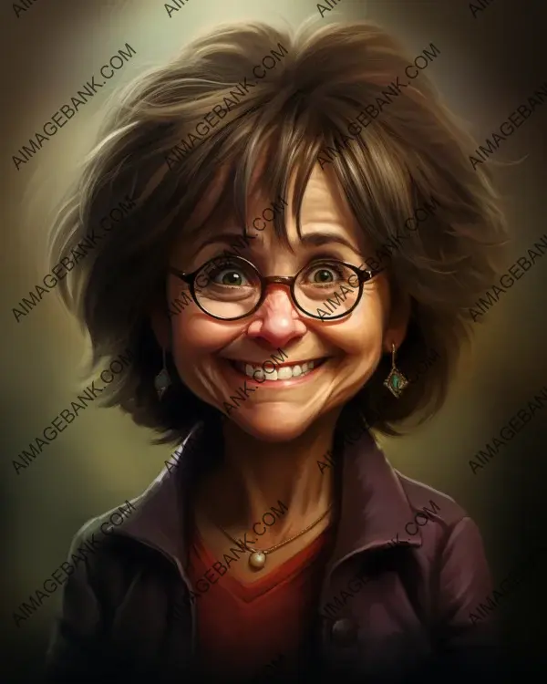 Sally Field: Vibrant Caricature Celebrating Acting