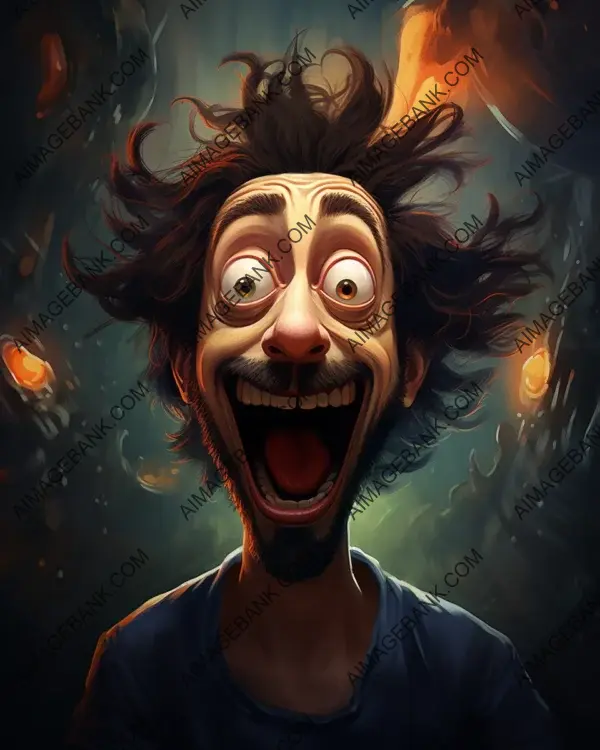 Sergey Brin&#8217;s Vibrant Caricature: Embracing the Intersection of Art and Technology