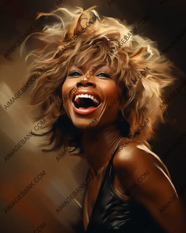 Tina Turner&#8217;s Vibrant Caricature: Unleashing the Power of Artistic Expression through Technology