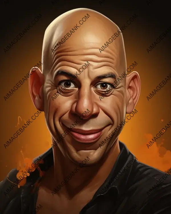 Vin Diesel&#8217;s Vibrant Caricature: Unleashing the Power of Technological Artistry on the Big Screen