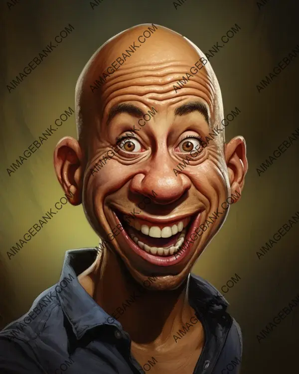 Vin Diesel&#8217;s Vibrant Caricature: A Digital Tribute to the Iconic Roles of a Charismatic Actor