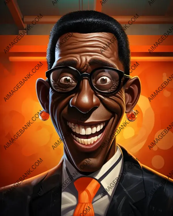 Wesley Snipes&#8217; Vibrant Caricature: A Fusion of Action and Digital Art Techniques