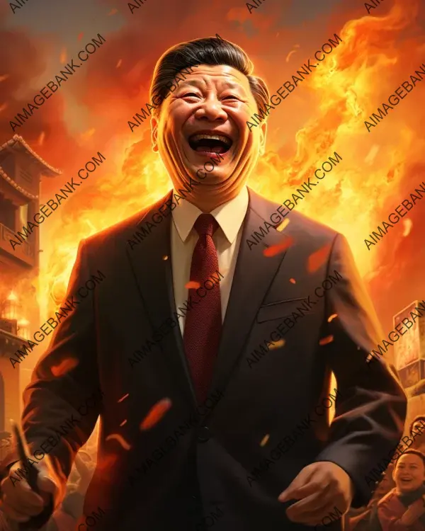 Xi Jinping&#8217;s Vibrant Caricature: A Digital Tribute to Political Influence and Technological Innovation