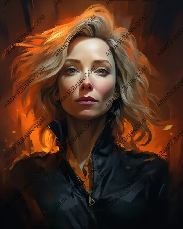 Cate Blanchett&#8217;s Captivating Digital Caricature Art