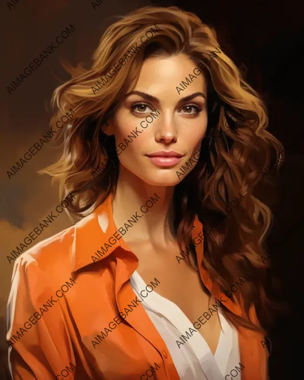 Cindy Crawford&#8217;s Vibrant Caricature: A Digital Masterpiece