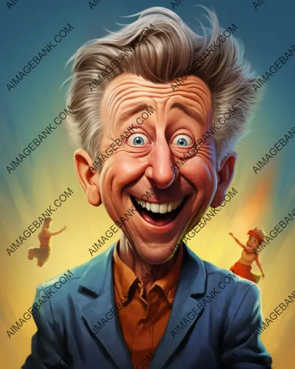 Dustin Hoffman&#8217;s Captivating Digital Caricature Art