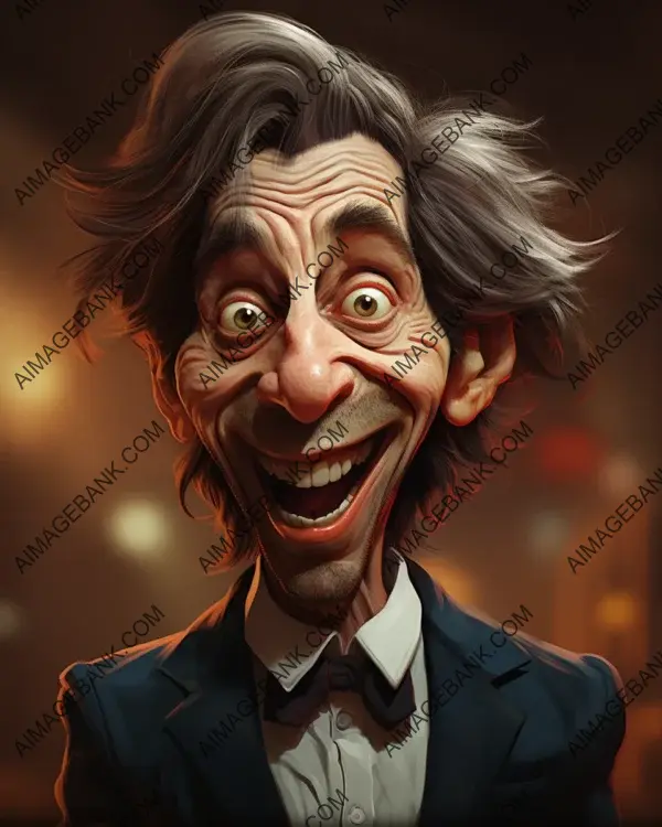 Vibrant digital art techniques featuring Al Pacino&#8217;s captivating caricature.