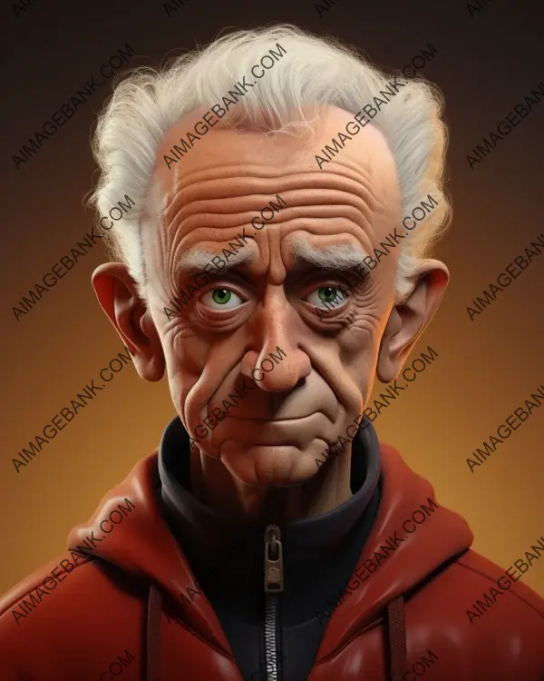 Digital art techniques bring Giovanni Trapattoni&#8217;s vibrant caricature to life