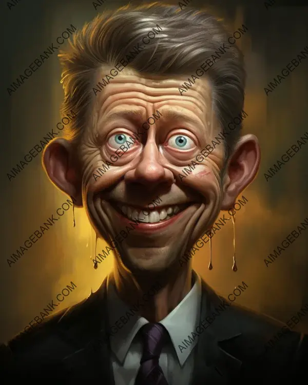 Digital art presents Jimmy Carter&#8217;s vibrant caricature