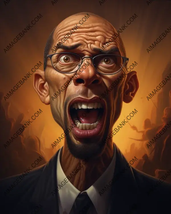 Kareem Abdul-Jabbar&#8217;s Striking Caricature: Digital Art Excellence