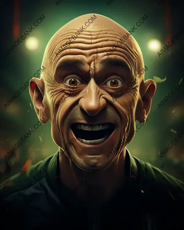 Marco Tardelli&#8217;s Captivating Caricature: Digital Art Excellence