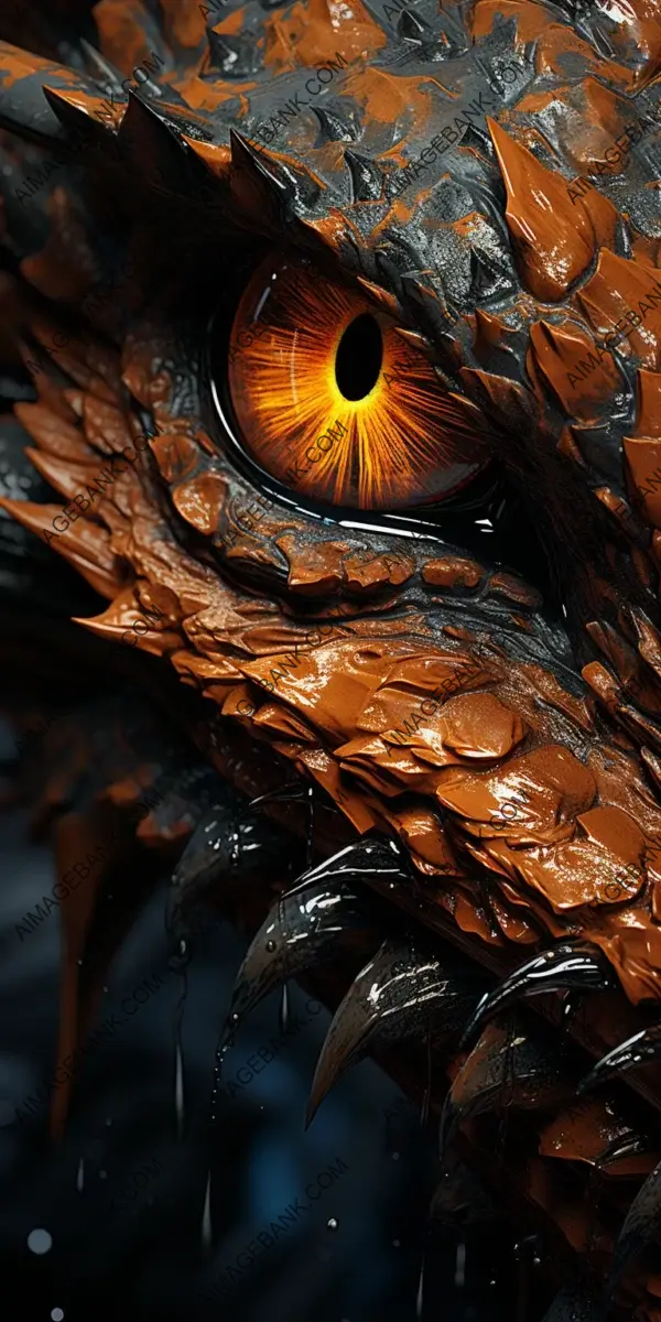 Photorealistic Dragons: Macro Lens Unleashes the Beauty of Intricate Detail