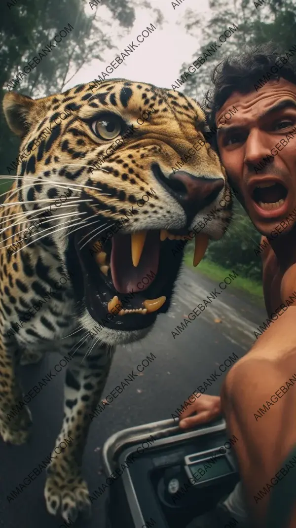 Radiant Elegance: Hyper Realistic GoPro Selfie of Fantastic Creatures