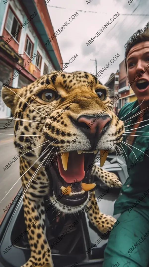 Captivating Splendor: Hyper Realistic GoPro Selfie of Fantastic Creatures