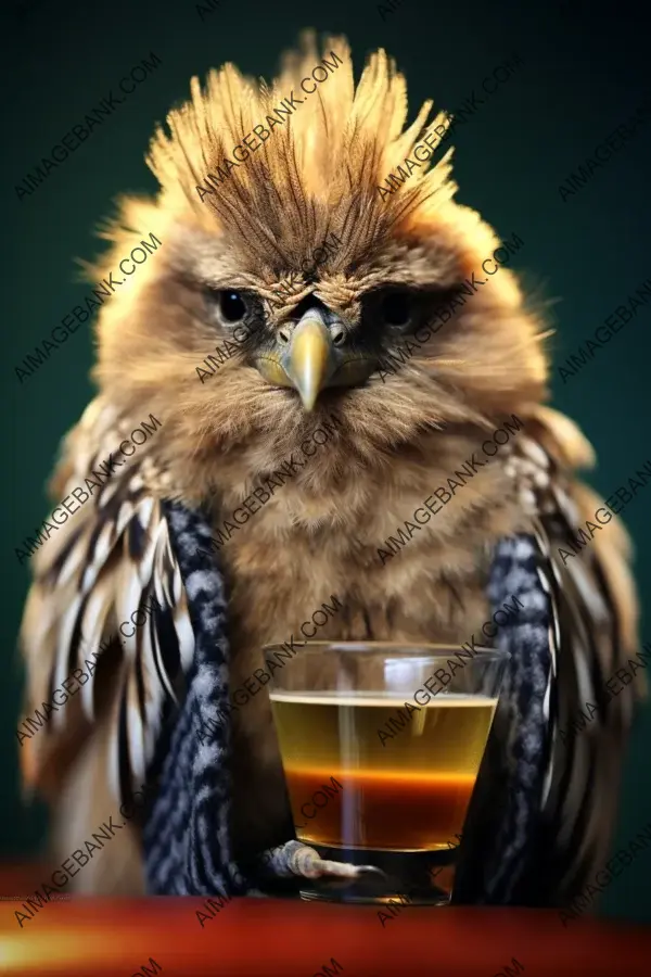 Visibly Drunk Hipster Bird Glasses