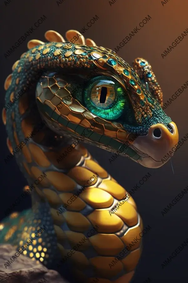 Beautiful Close-up: King Cobra Captured in Extreme Detail